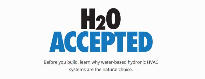 Hydronics Industry Alliance H2O Accepted Website Goes Live