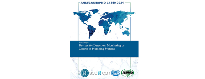 IAPMO Publishes U.S., Canadian Standard for Detection, Monitoring, Control of Plumbing Systems