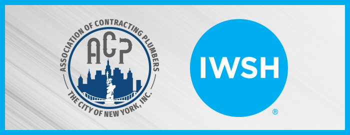 Association of Contracting Plumbers of the City of New York, Inc., Makes Generous Donation to IWSH