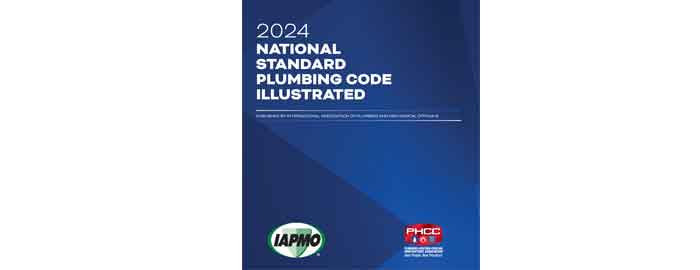 2024 National Standard Plumbing Code — Illustrated Now Available